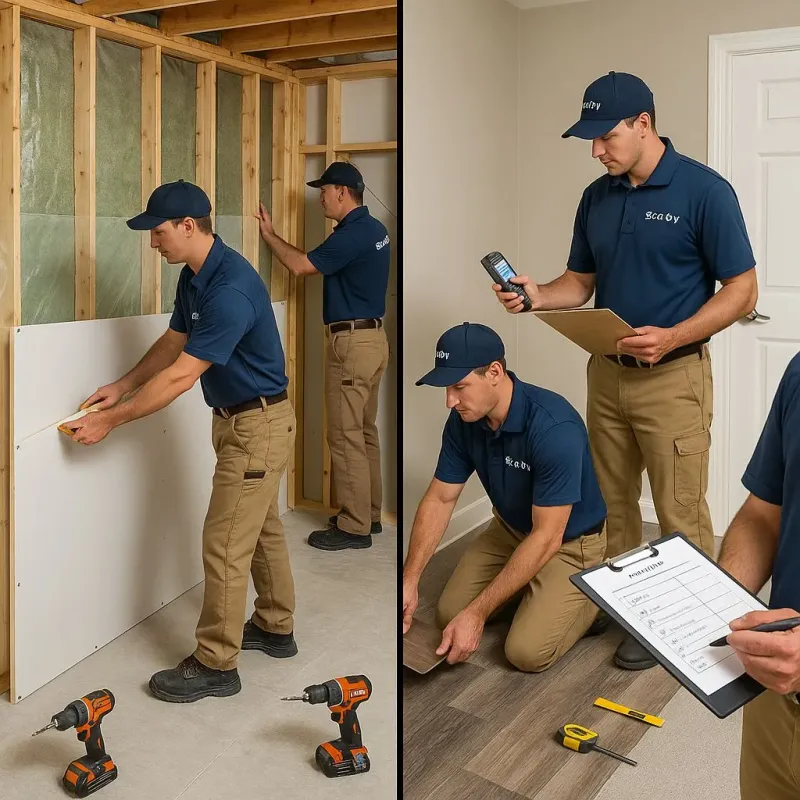 Repairs and Reconstruction process in Alexandria, AL